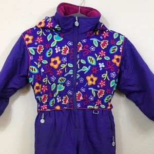 Kids Jupa Sports Snow Suit One Piece Outfit Blue